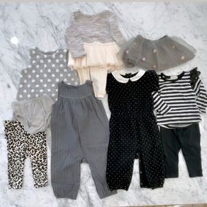 10 Lot Baby/Girls Clothing